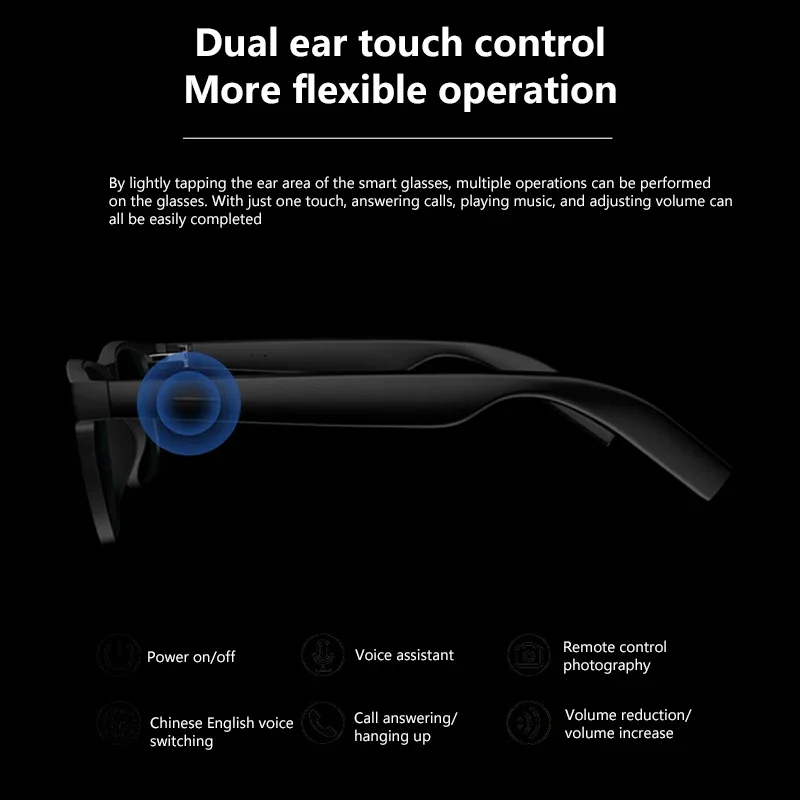 Kacamata Pintar AI Lenovo Remo - Smart Glasses Lens ulasan dan harga