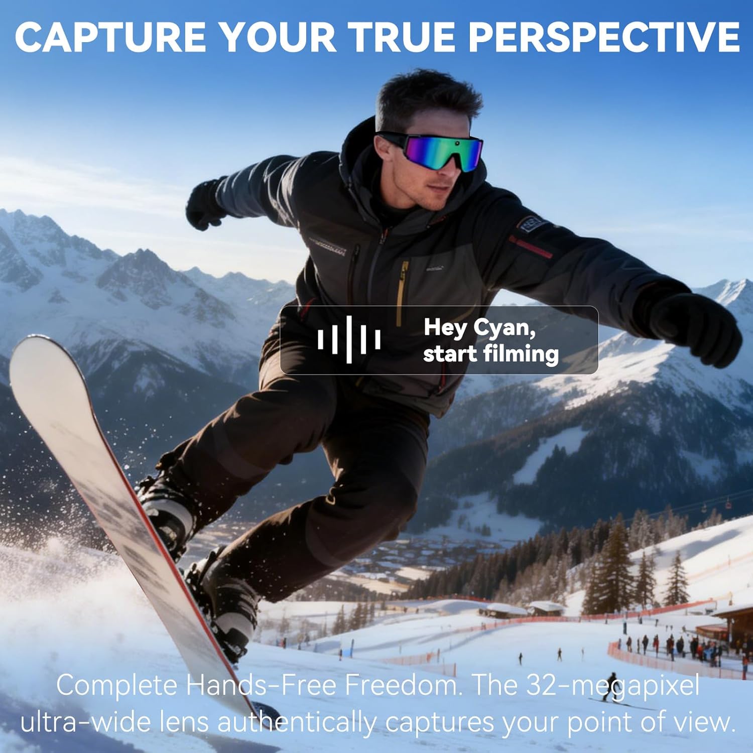 Kacamata pintar AI baru untuk  - Smart Glasses Lens ulasan dan harga