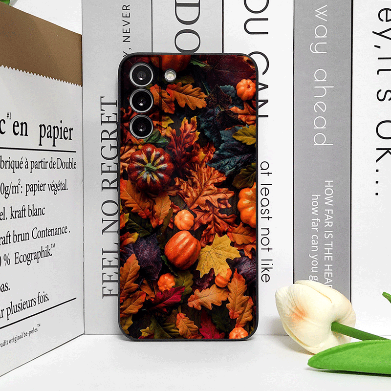 Casing Ponsel Motif Daun Maple - Huawei Mate 60 ulasan dan harga