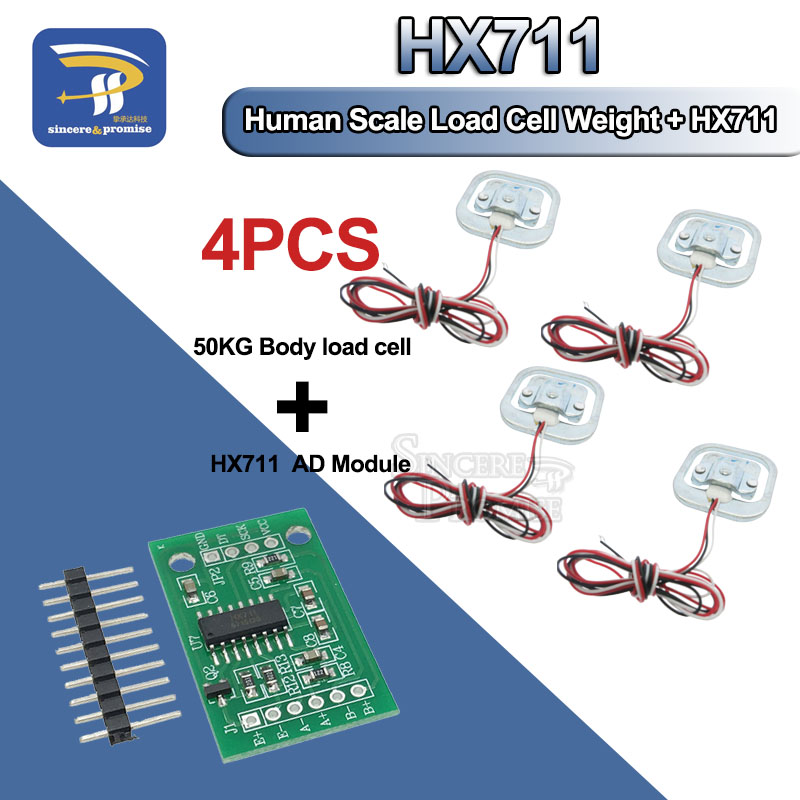 4 Buah 50Kg Sensor Berat Sel B - Muscle Sensor Emg ulasan dan harga