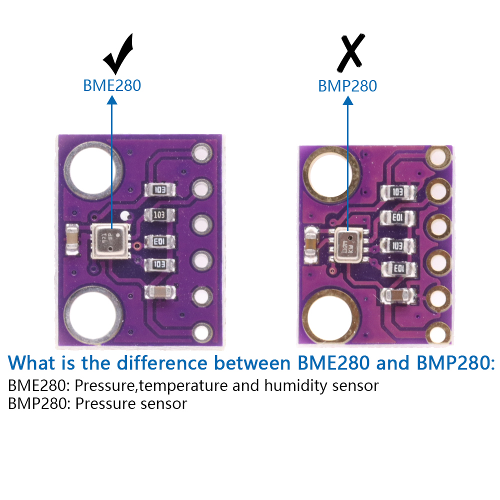 3in1 BME280 3.3V BMP280 5V Dig - Muscle Sensor Emg ulasan dan harga