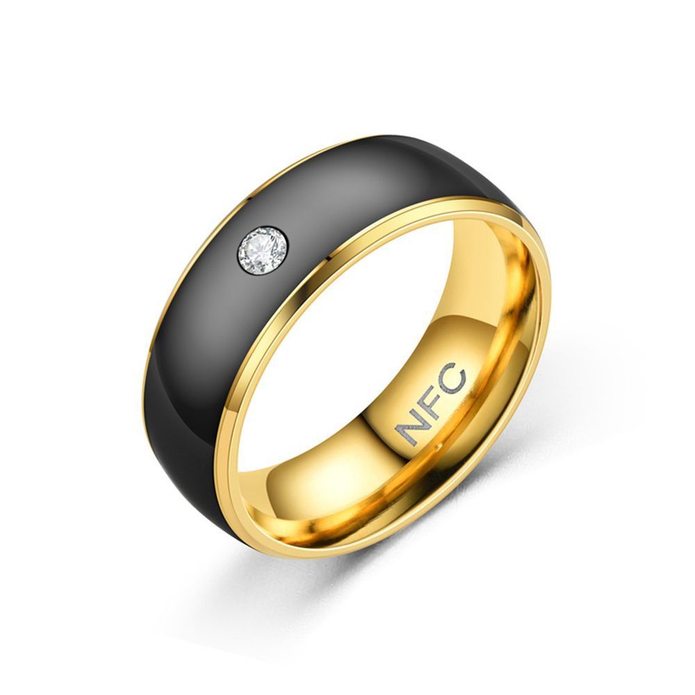 Cincin Pintar NFC Stainless St - Smart Ring Nfc Pay ulasan dan harga