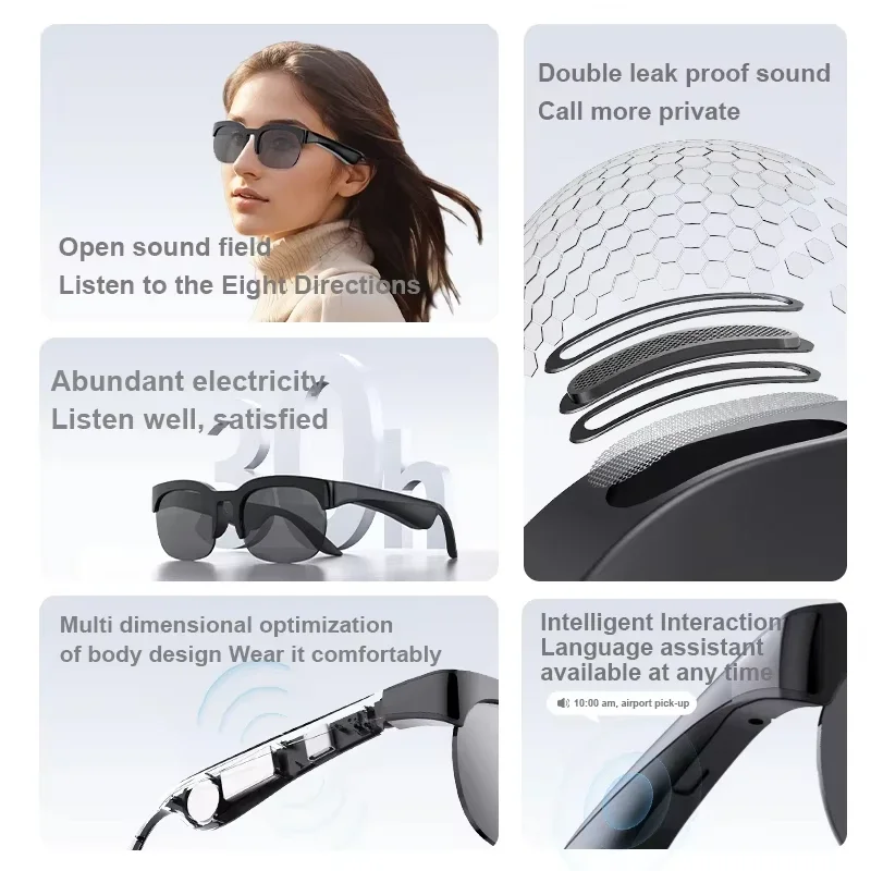 Kacamata Kamera Pintar AI Leno - Smart Glasses Lens ulasan dan harga